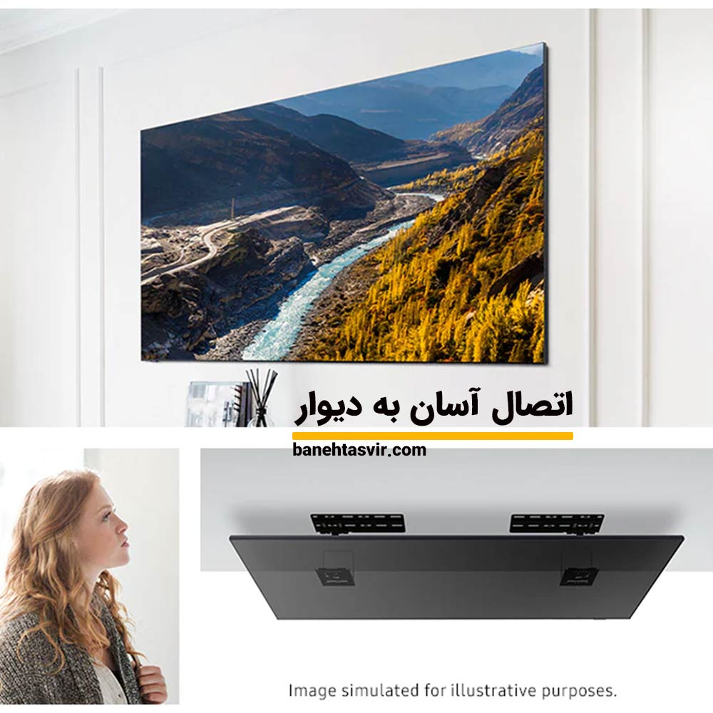 قابلیت نصب روی دیوار 