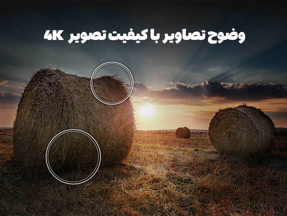 دیدن تصاویر با کیفیت و وضوح 4K