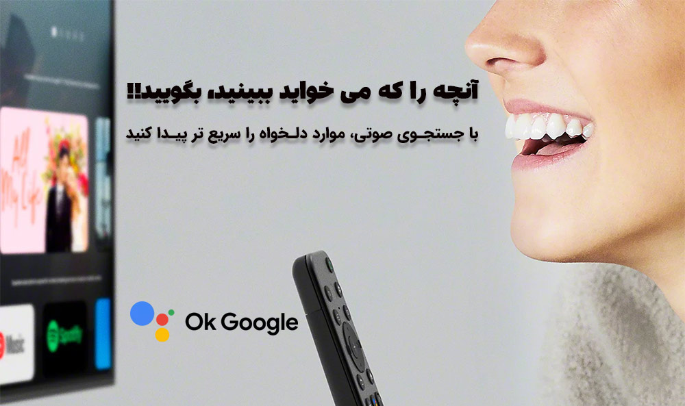 پشتییانی از جستجوی صوتی 