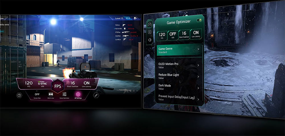 تنظیمات بازی از طریق game Dashboard