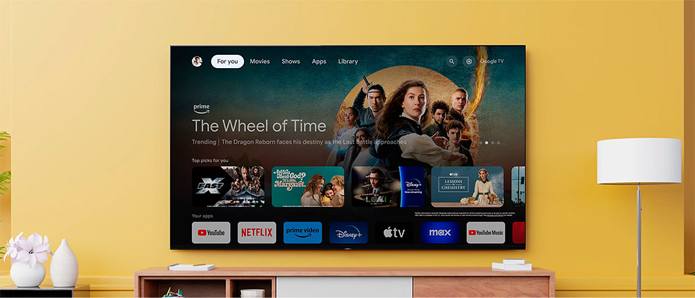 سیستم عامل Google TV 2024
